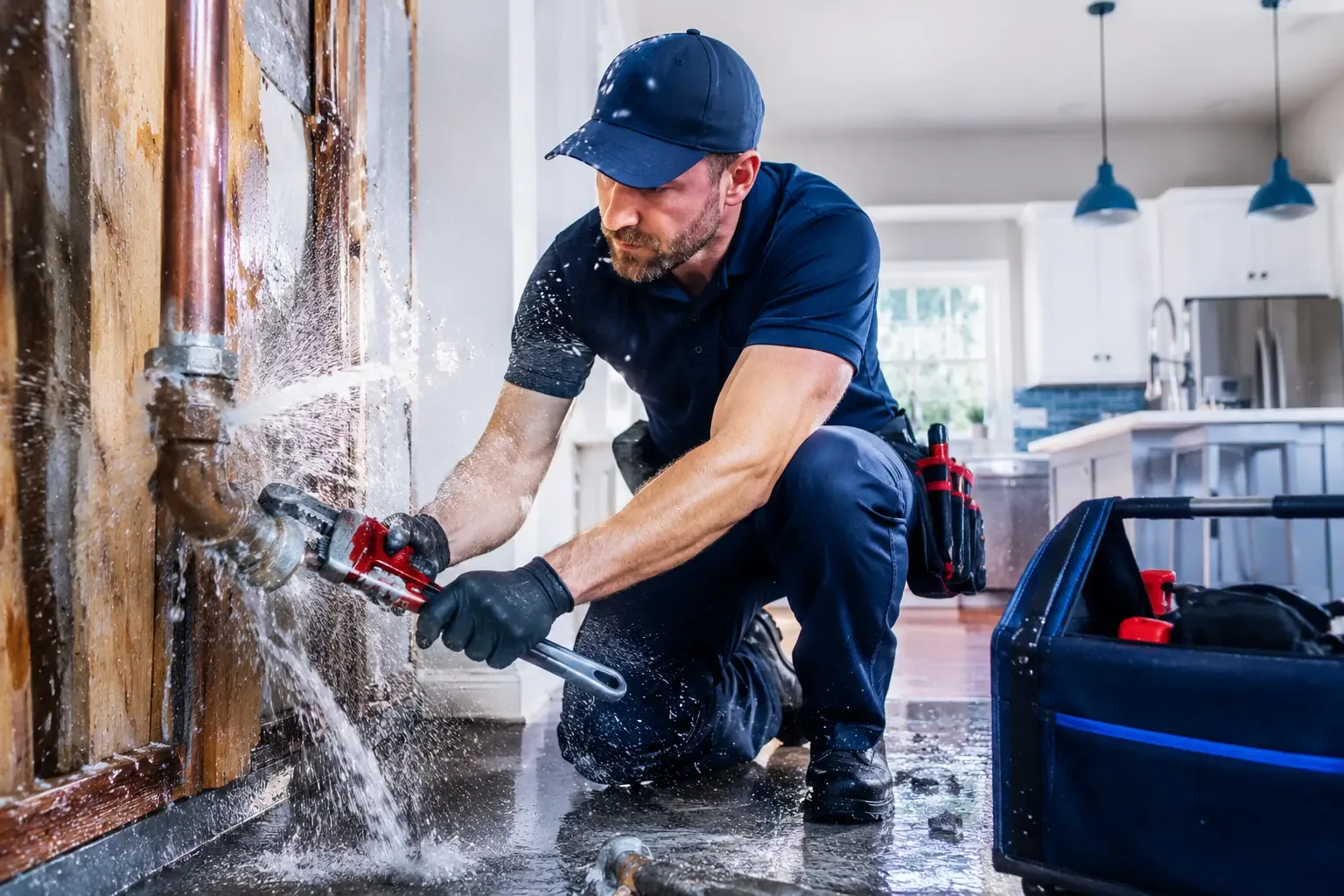 Local emergency pipe repair professionals in Dorrance, KS